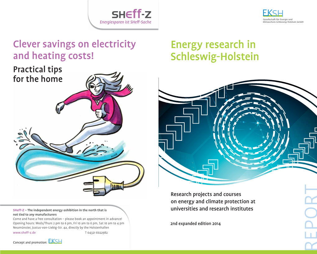 Energy Research in Schleswig-Holstein