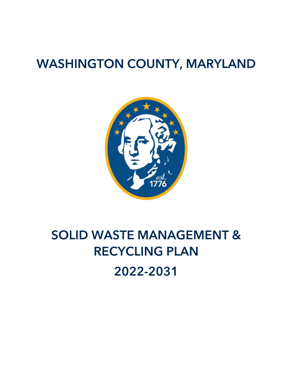 Washington County, Maryland Solid Waste