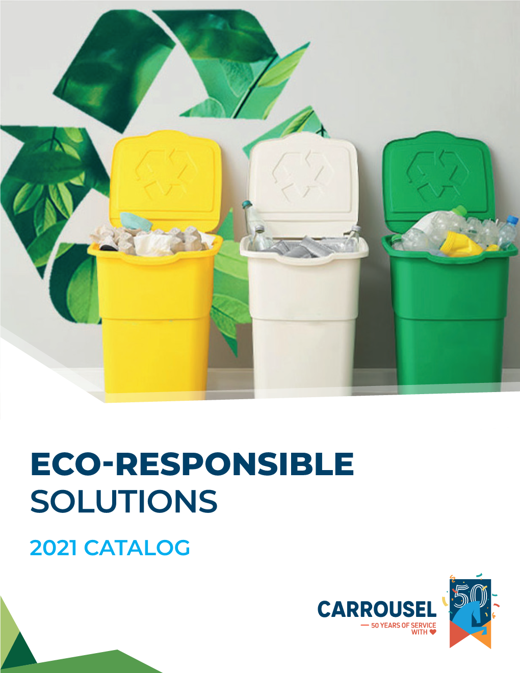 Eco-Responsible Solutions 2021 Catalog Table of Contents
