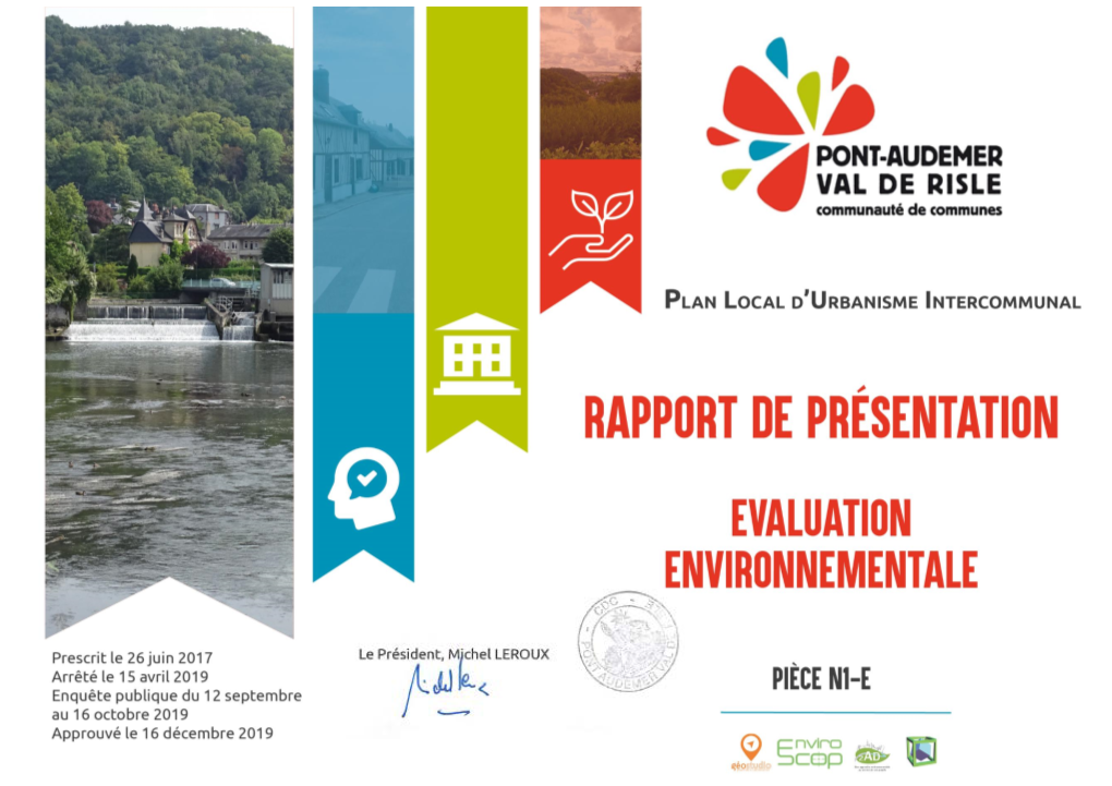 Plui Pont-Audemer Val De Risle Evaluation Environnementale 1