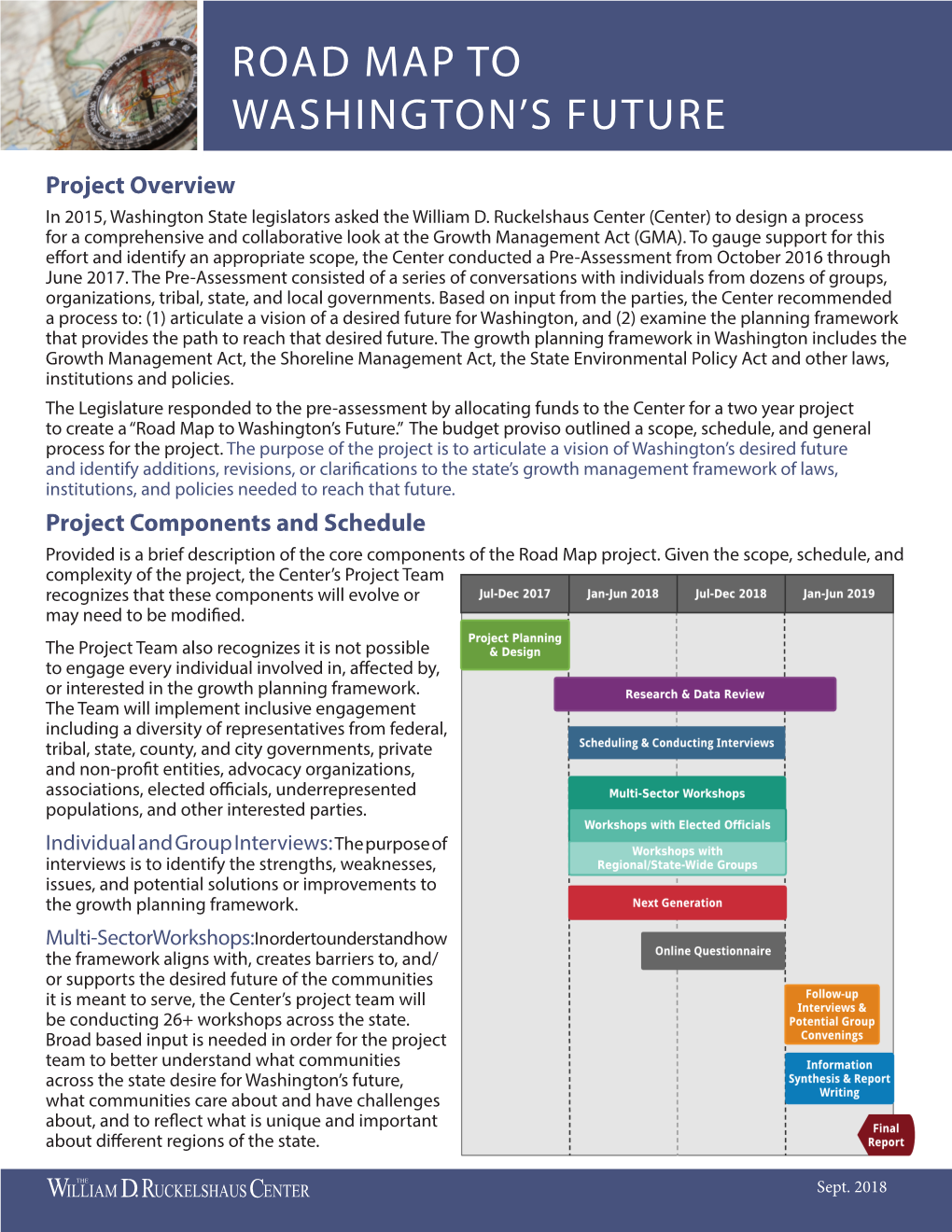 Road Map to Washington's Future