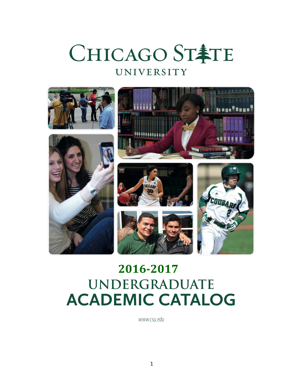 Chicago State University 2016-2017 Undergraduate Catalog
