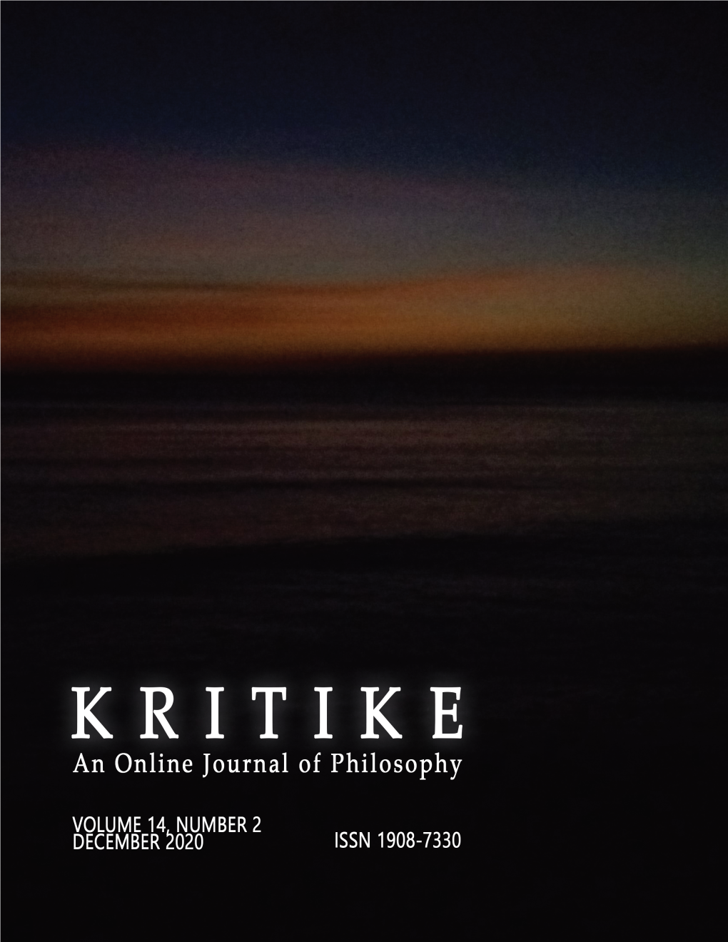 An Online Journal of Philosophy