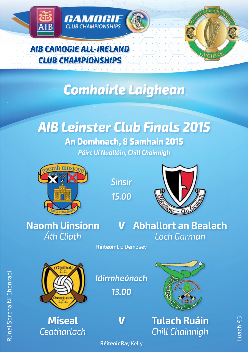 613531 Camogie Leinster Champs Final 2015.Indd