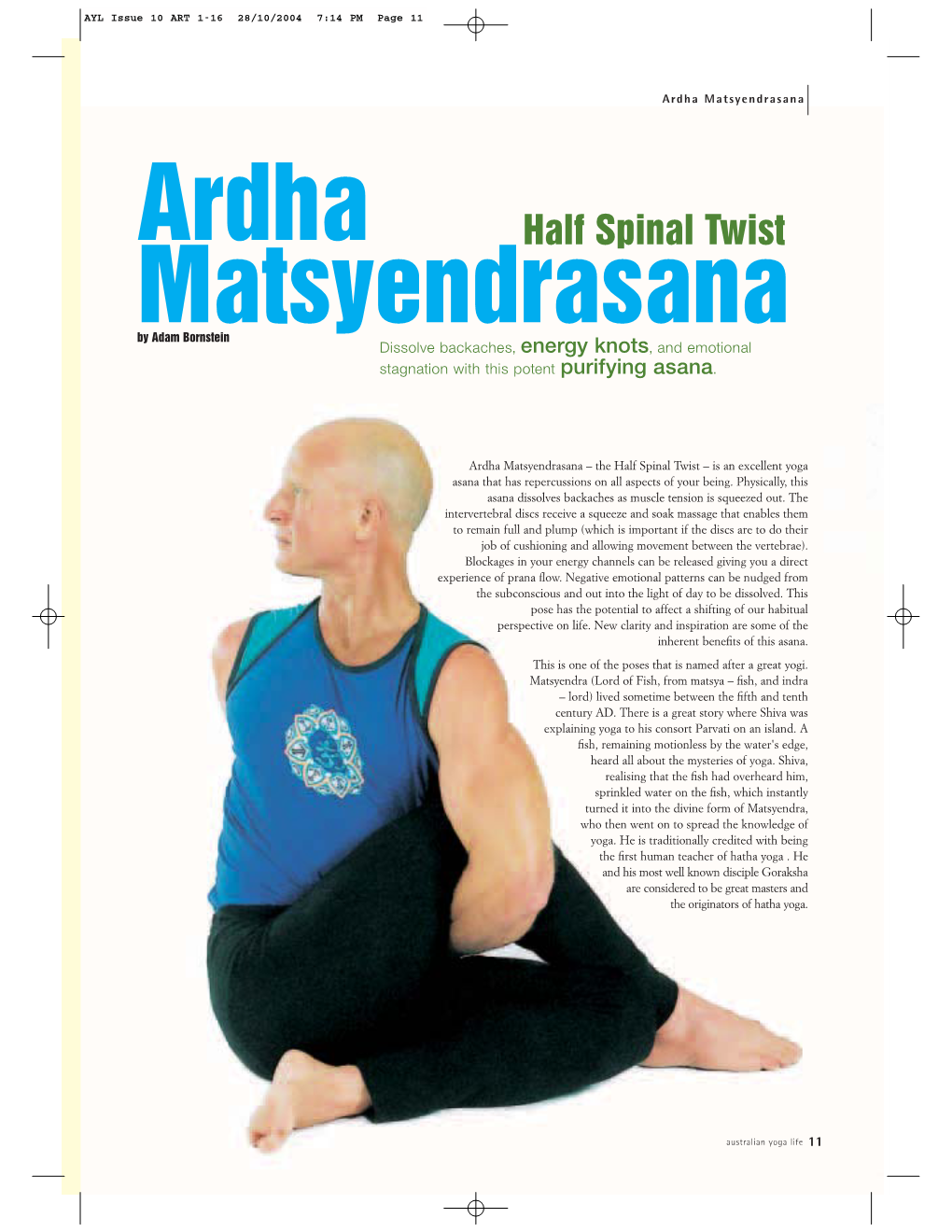 Ardha Matsyendrasana