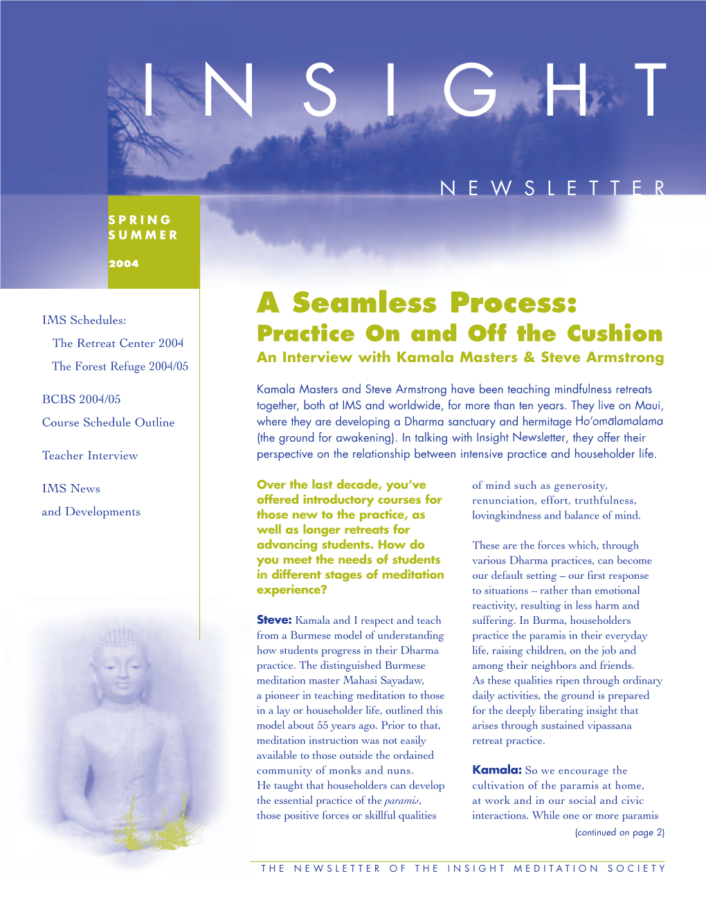 Insight Newsletter – Spring 2004