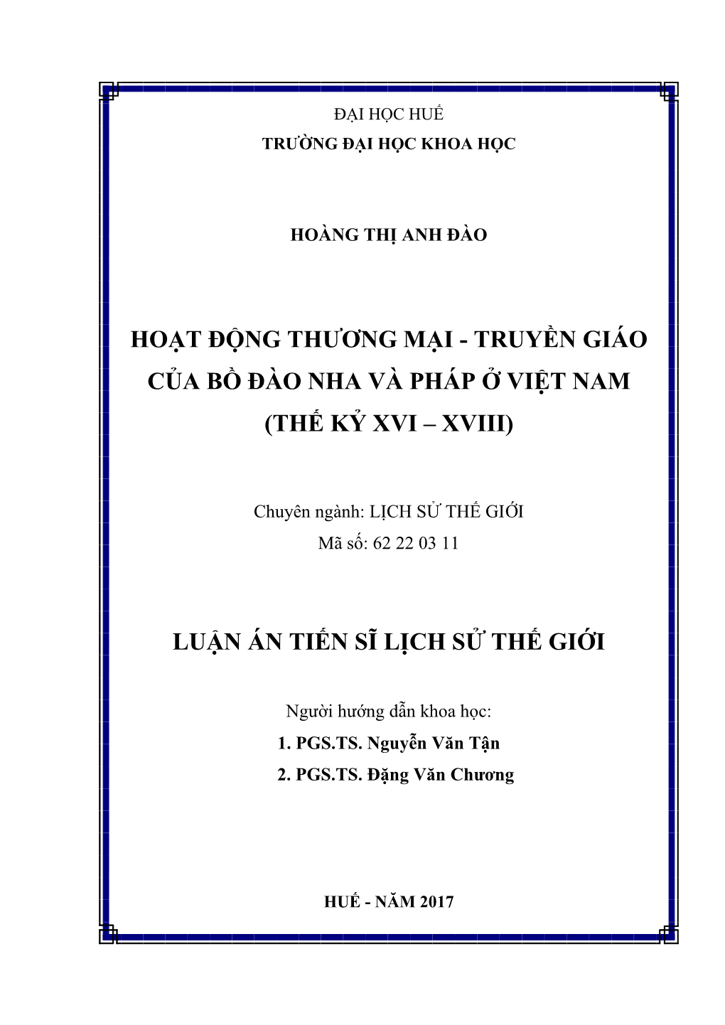 Ho T Ộng Thƣơng Mi