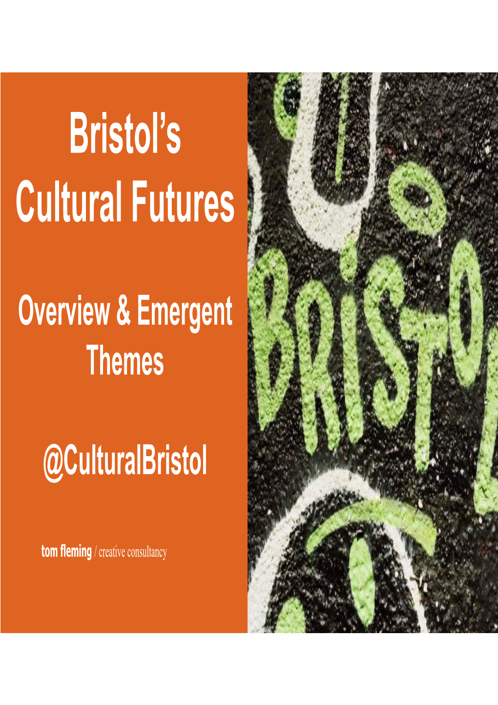 Bristol's Cultural Futures