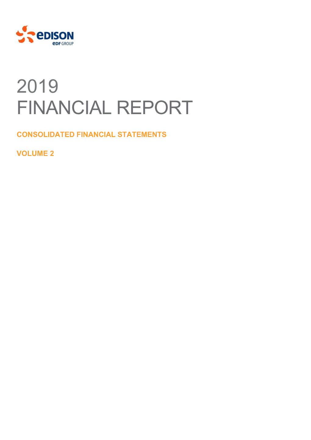 2019 Financial Report