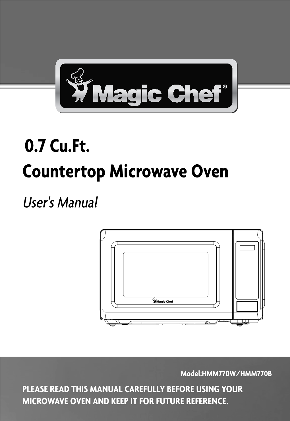 Countertop Microwave Oven 0.7 Cu.Ft