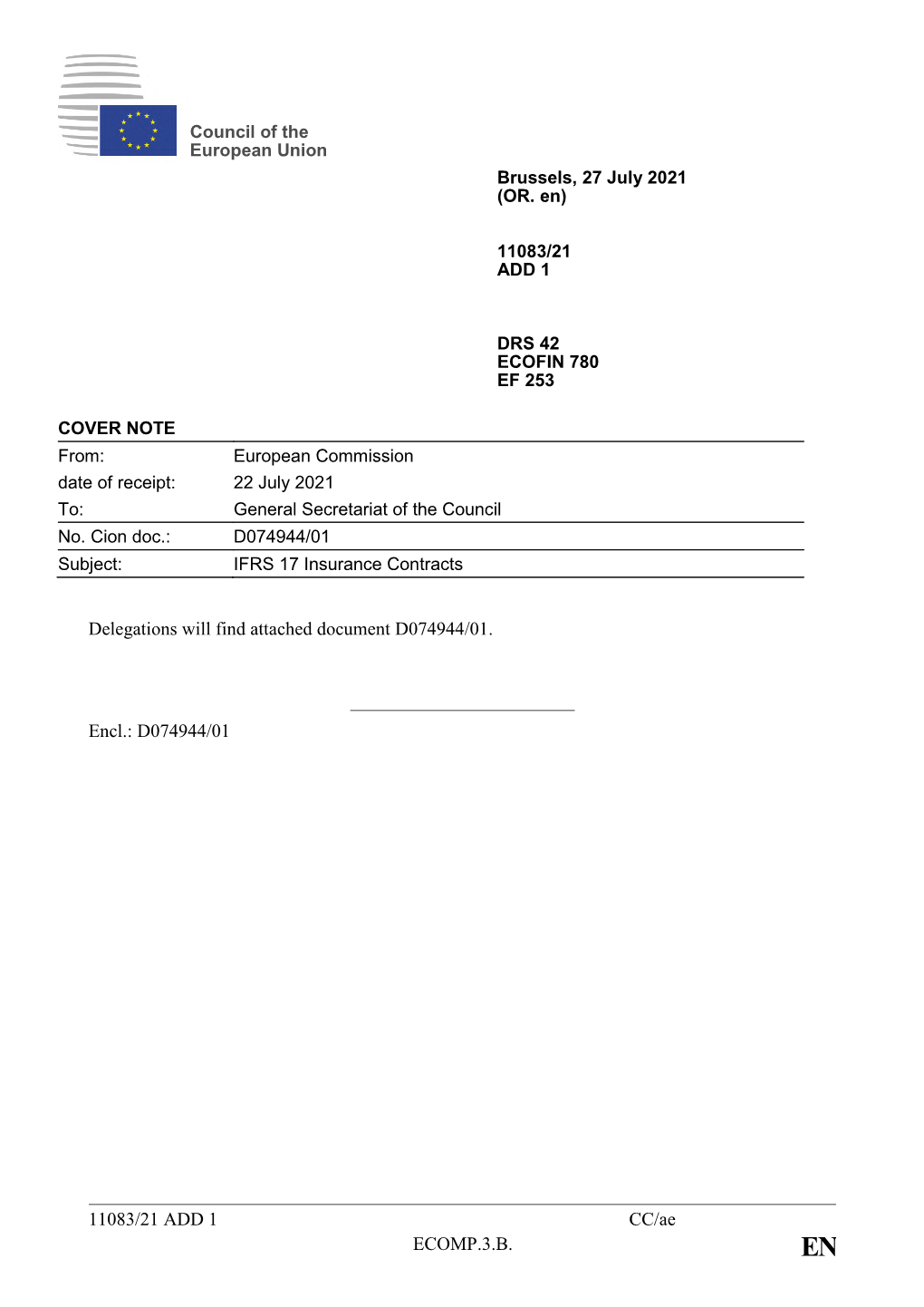 IFRS 17 Insurance Contracts