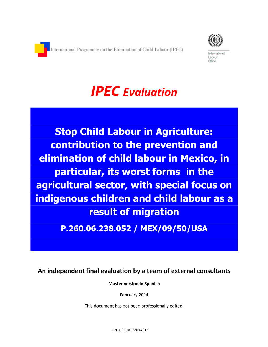 IPEC Evaluation