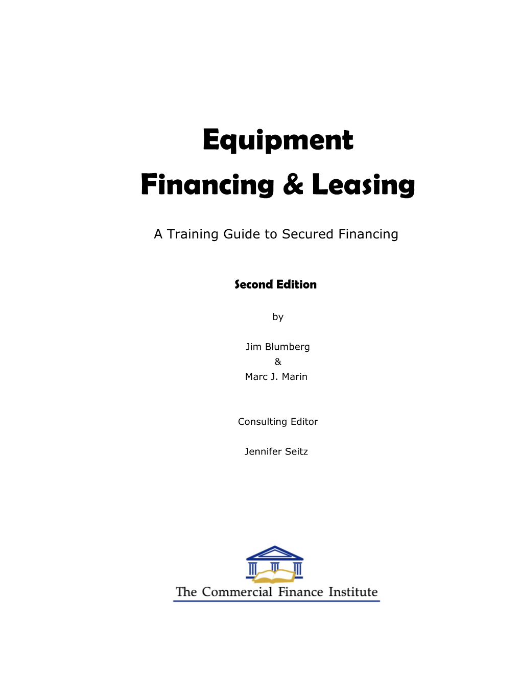Equipment Financing & Leasing