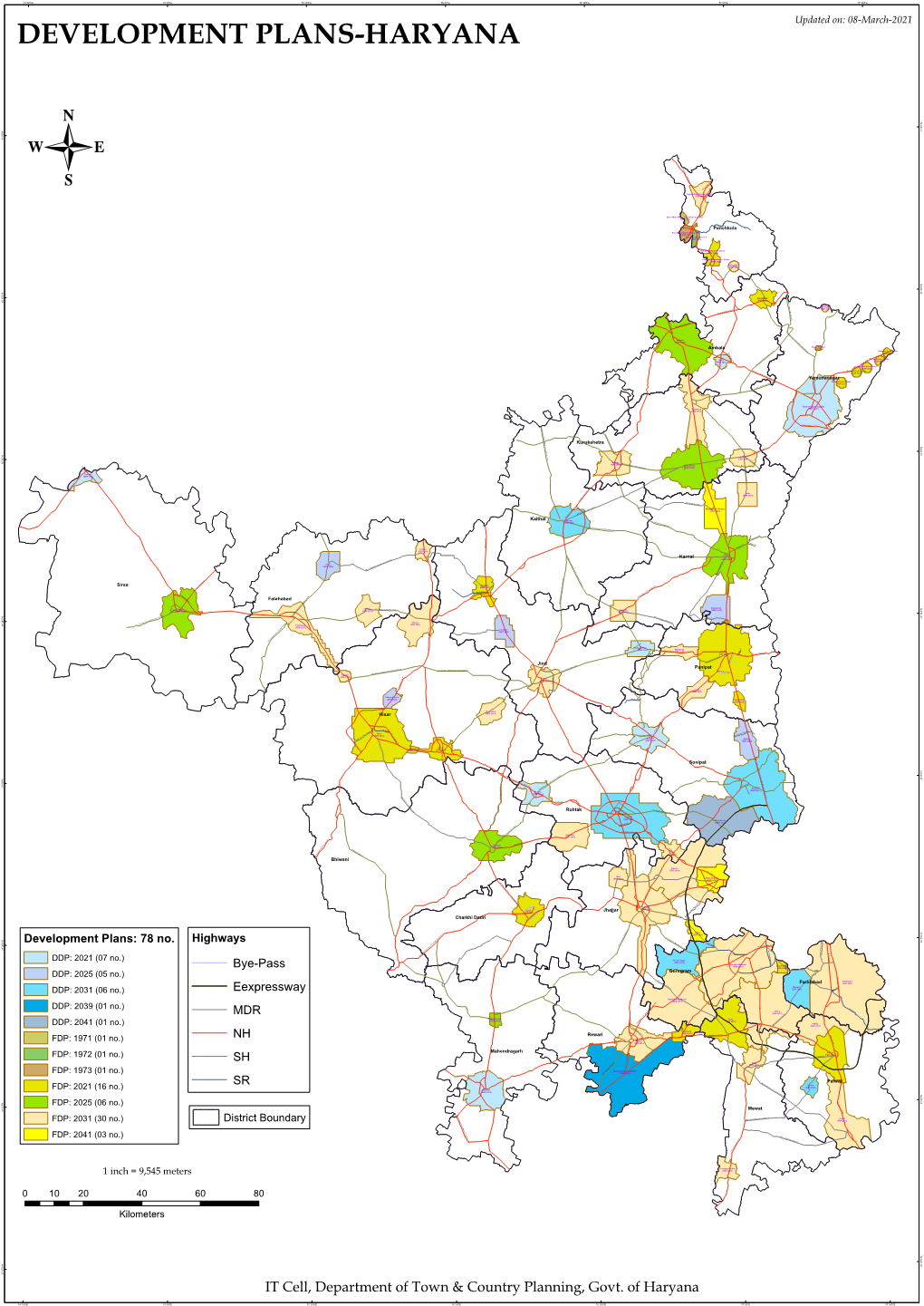 IT Cell, Department of Town & Country Planning, Govt. of Haryana