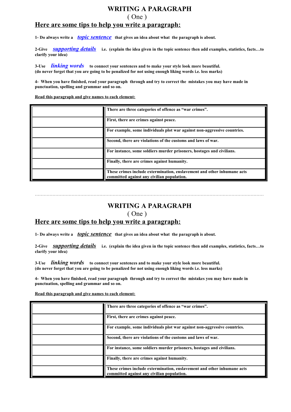 Here Are Some Tips to Help You Write a Paragraph