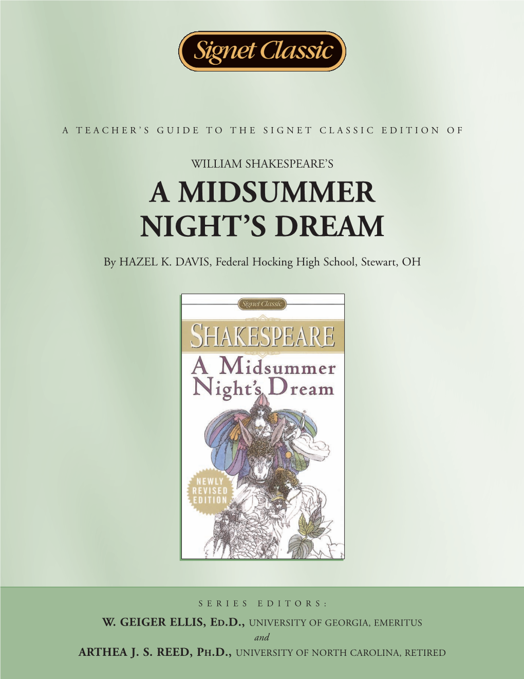 A Midsummer Night's Dream