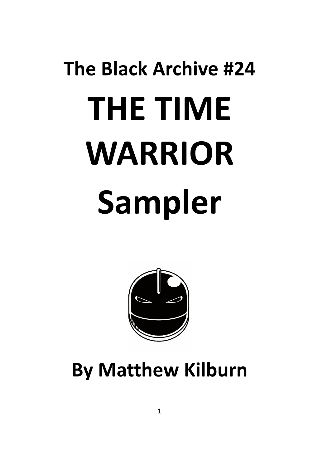 THE TIME WARRIOR Sampler