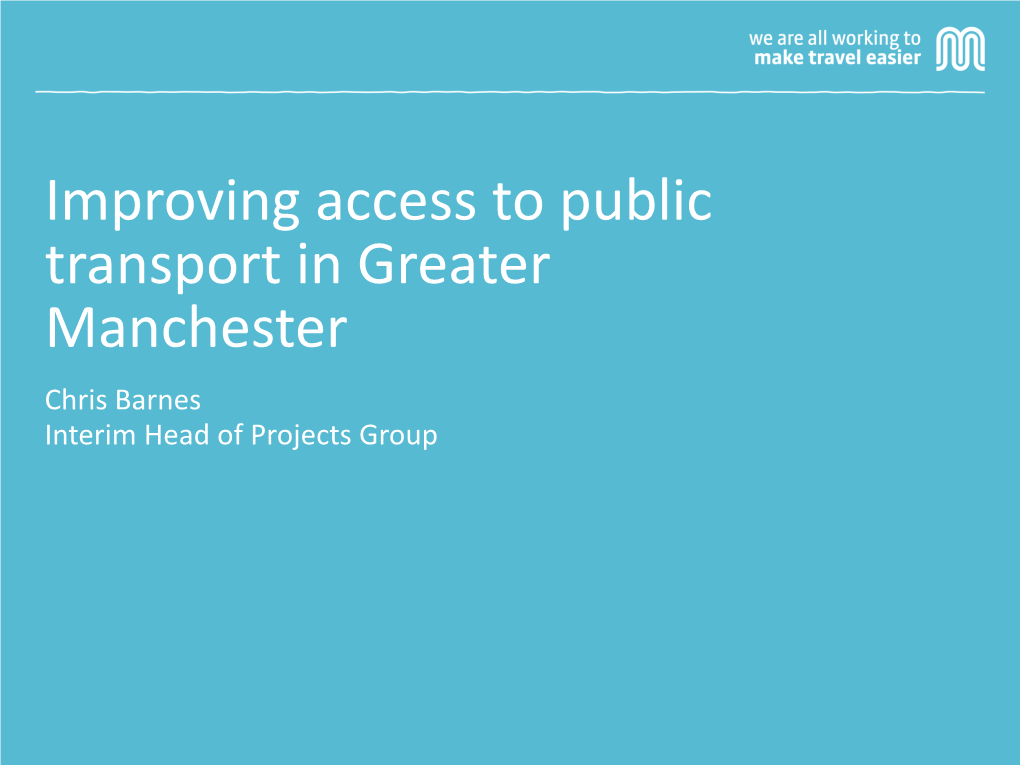 Transport for Greater Manchester