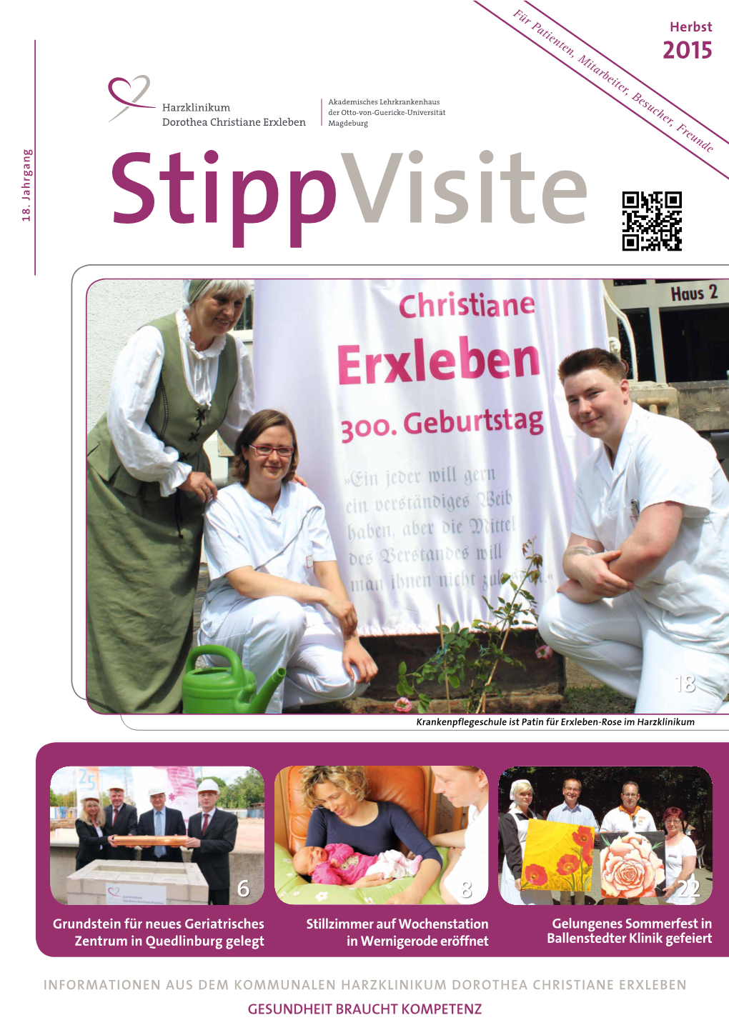 Stippvisite, Ausgabe Herbst 2015