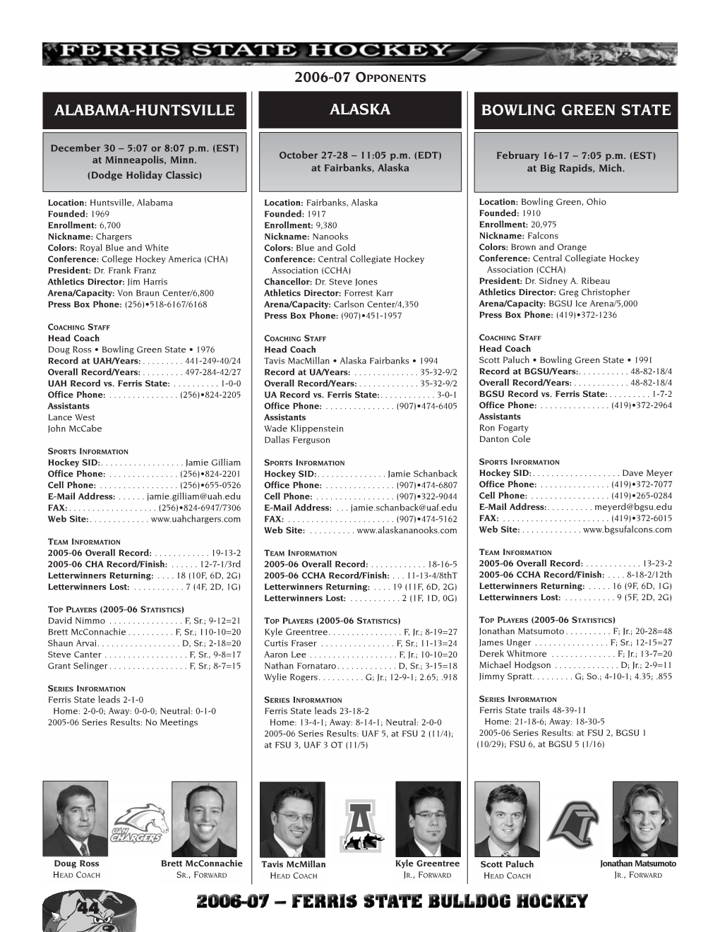 2006-07 Opponents