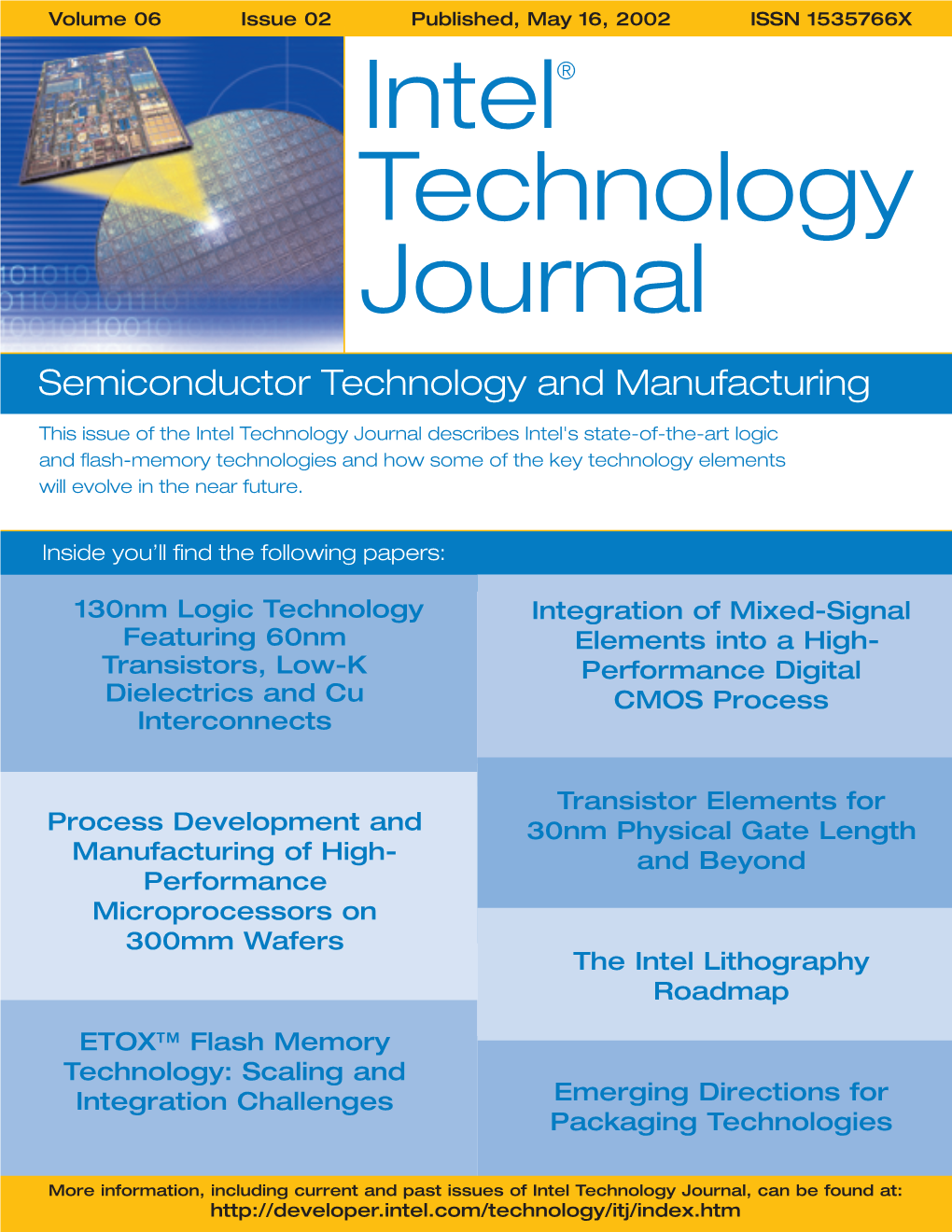 Intel® Technology Journal