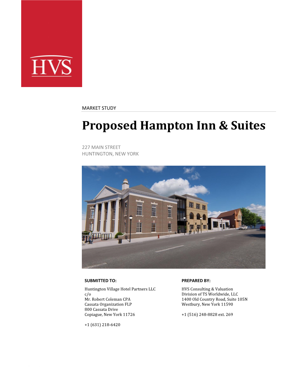 MARKET STUDY Proposed Hampton Inn & Suites