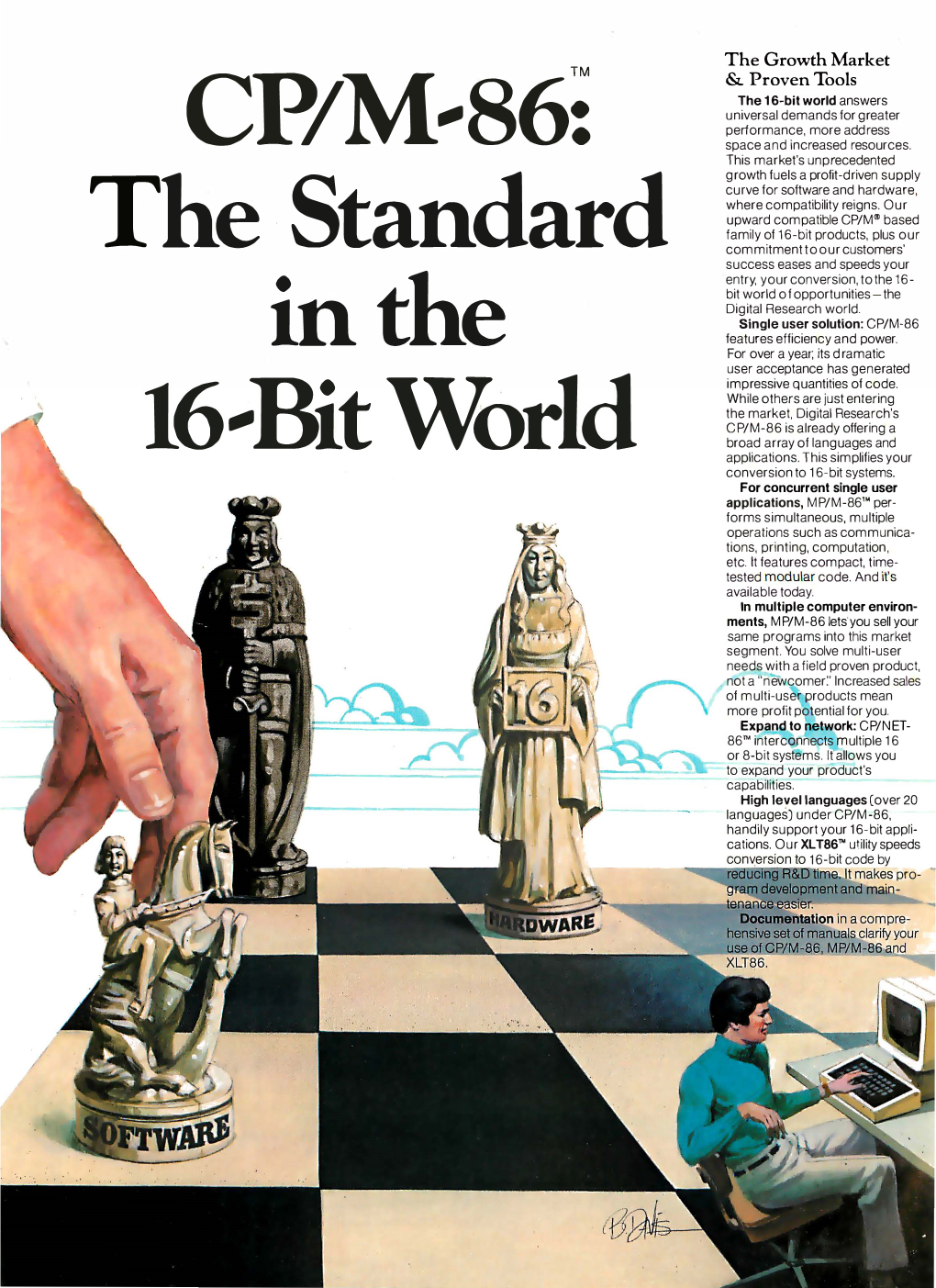 Digital Research Ad, January 1982, BYTE Magazine