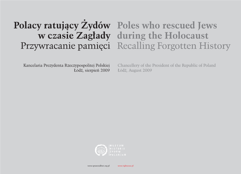 Poles Who Rescued Jews During the Holocaust