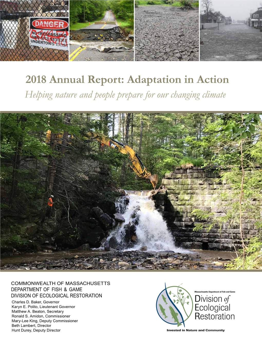 2018 Annual Report: Adaptation in Action Helping Nature and People Prepare for Our Changing Climate