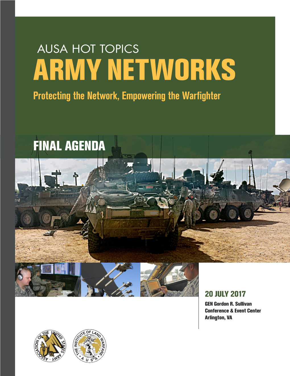 ARMY NETWORKS Protecting the Network, Empowering the Warfighter