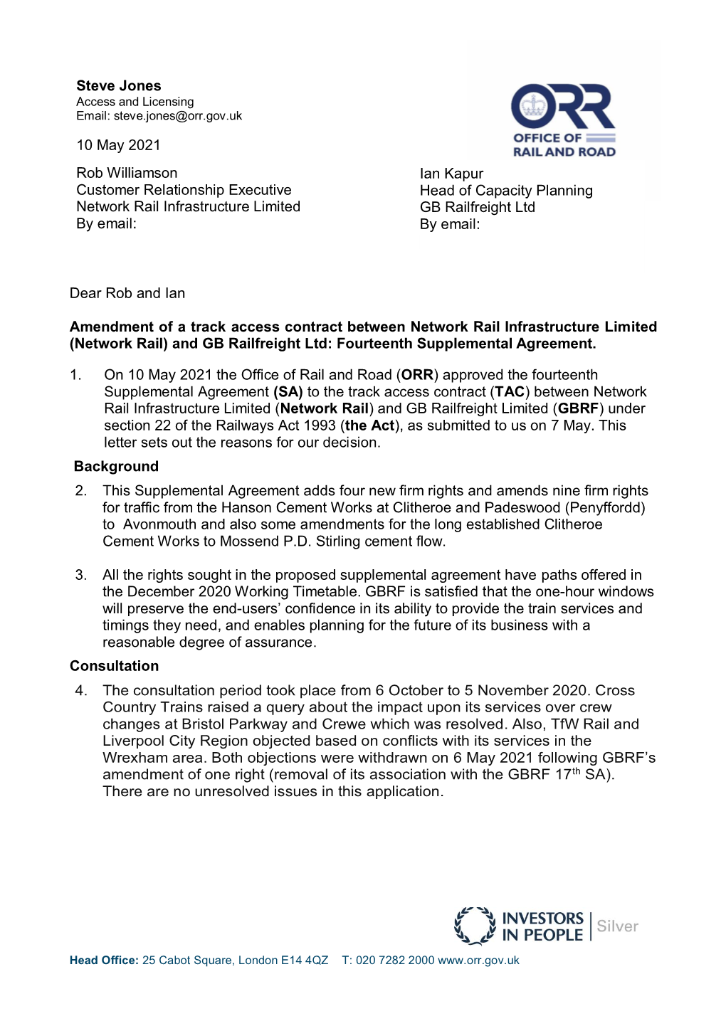 GB Railfreight 14Th SA-Decision Letter