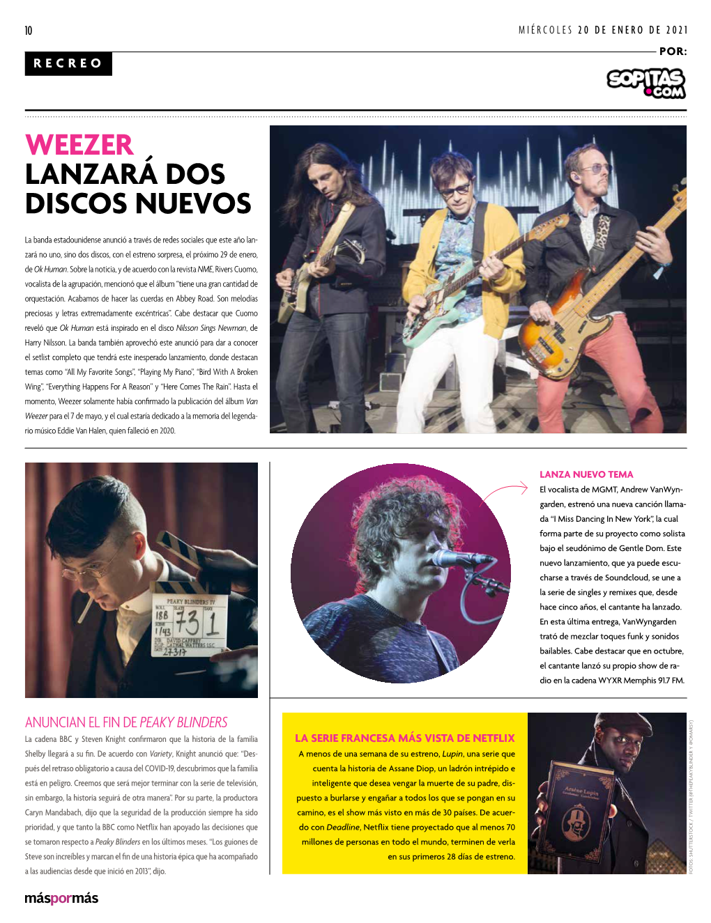 Weezer Lanzará Dos Discos Nuevos