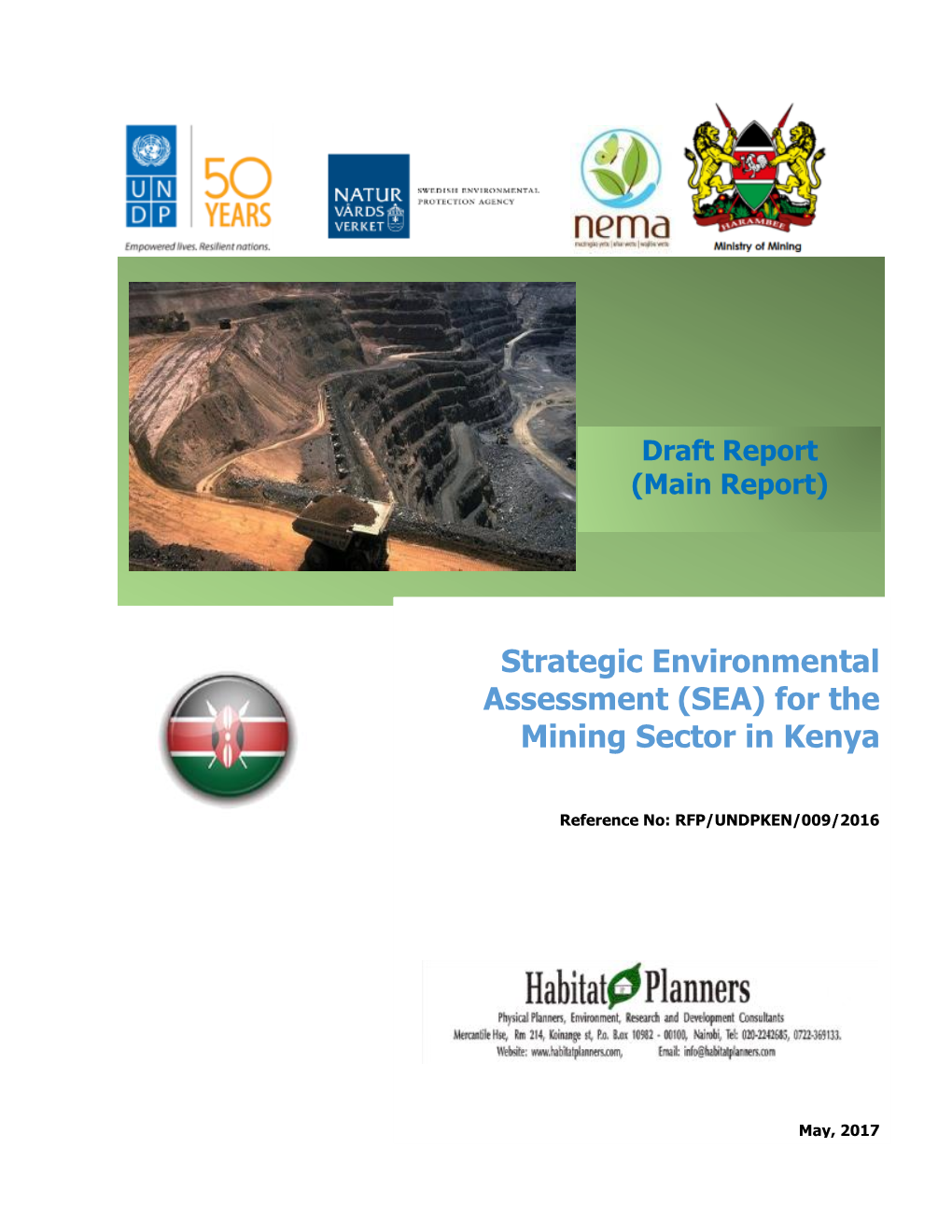 Strategic Environmental Assessment (SEA) for the Mining Sector in Kenya
