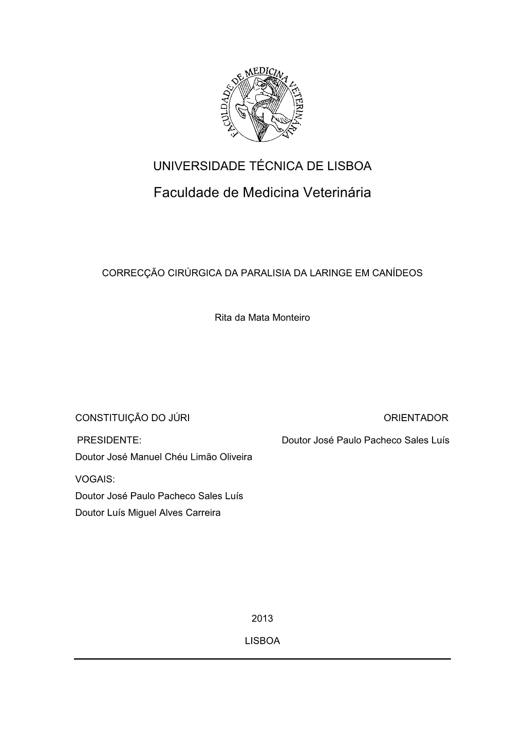 Correcção Cirúrgica Da Paralisia Da Laringe Em Canídeos.Pdf