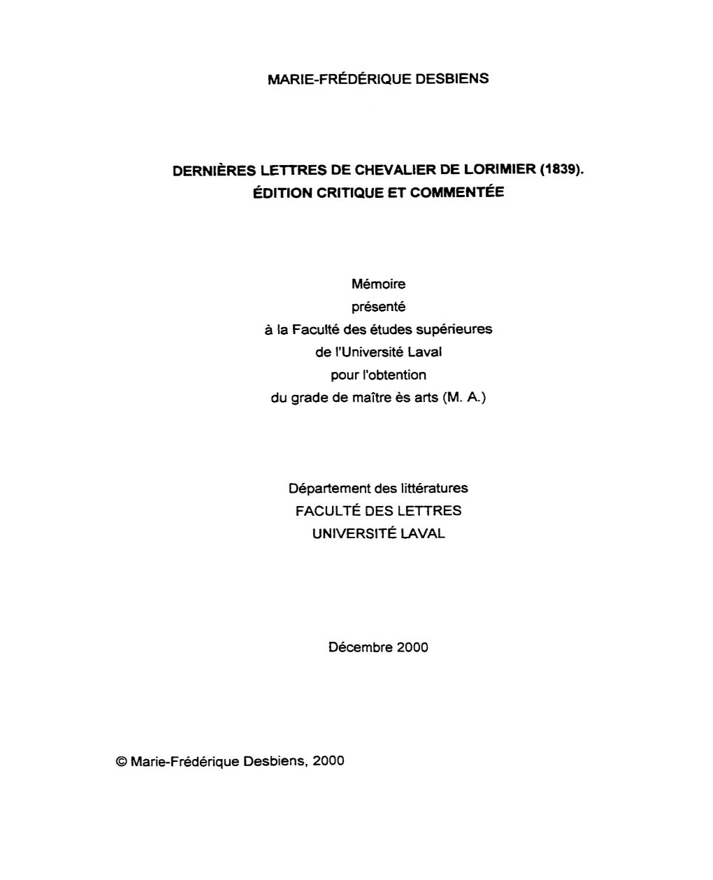 Patriotes D'autrefois Et À Ceux D'aujourd'hui; Merci Aux «Hommes Debout)>, Ils Se Reconnaîtront Sans Doute