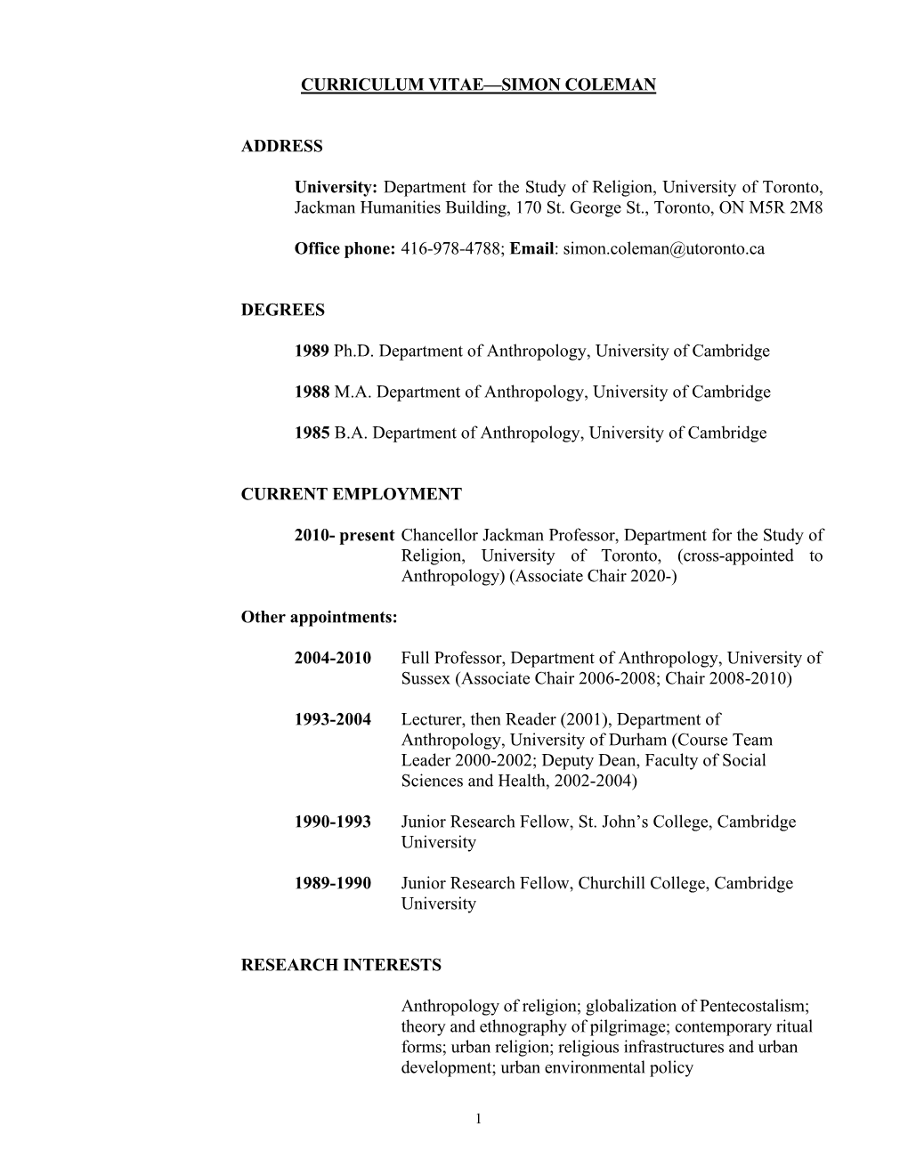 Download Curriculum Vitae