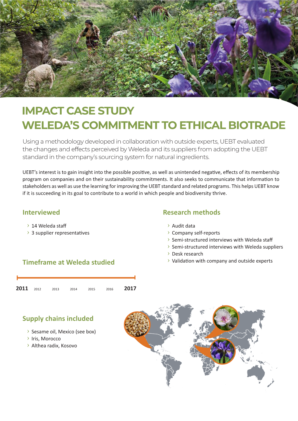Impact Case Study Weleda's Commitment to Ethical Biotrade