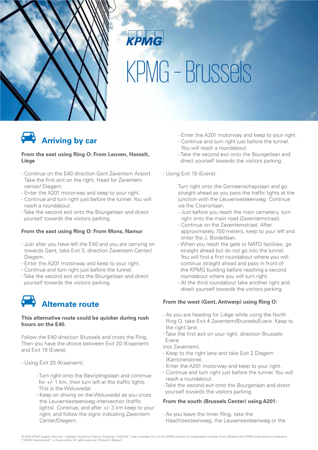 KPMG – Brussels