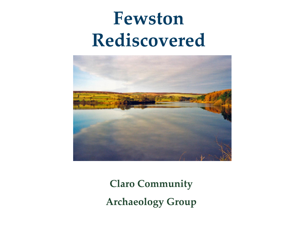 Fewston Revisited