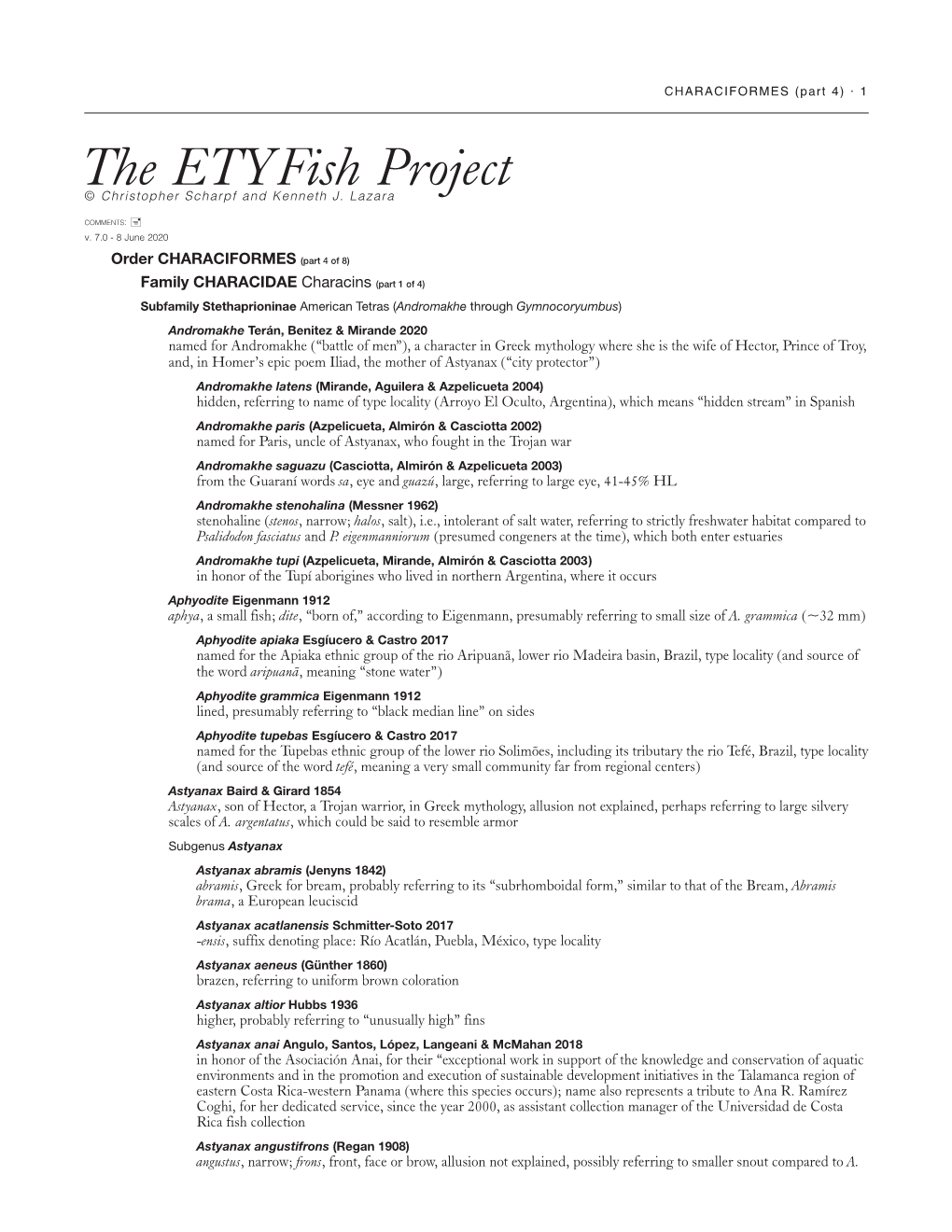 The Etyfish Project © Christopher Scharpf and Kenneth J