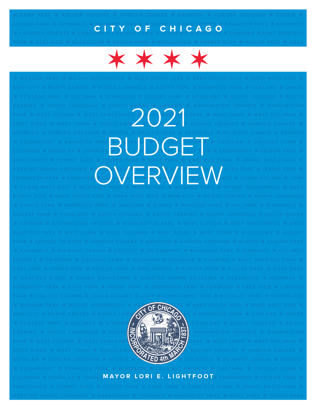 2021 Budget Overview