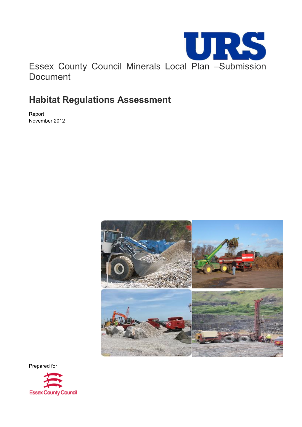 Habitat Regulations Assessment