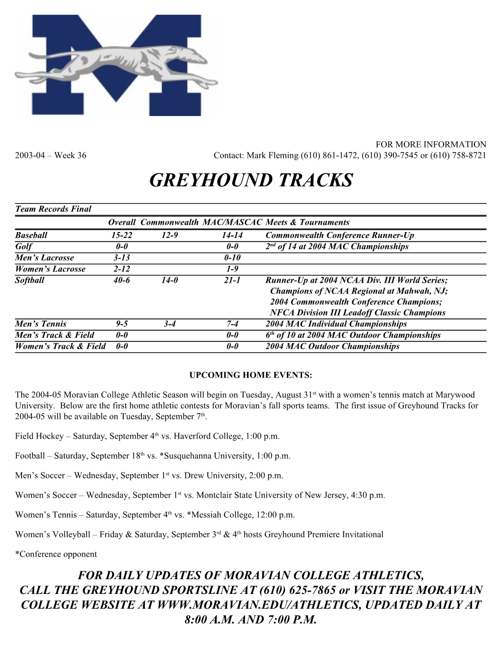 Greyhound Tracks