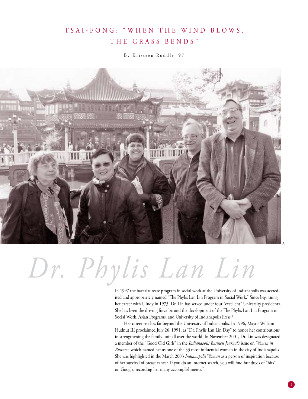 Dr. Phylis Lan