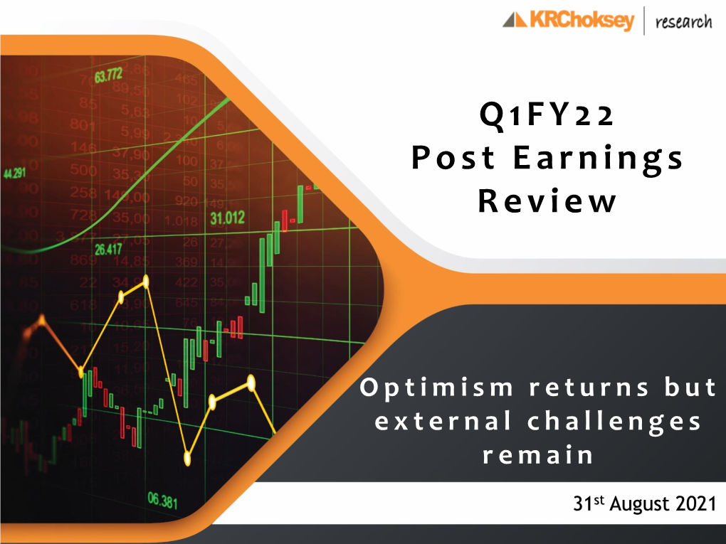 Q1FY22 Post Earnings Review