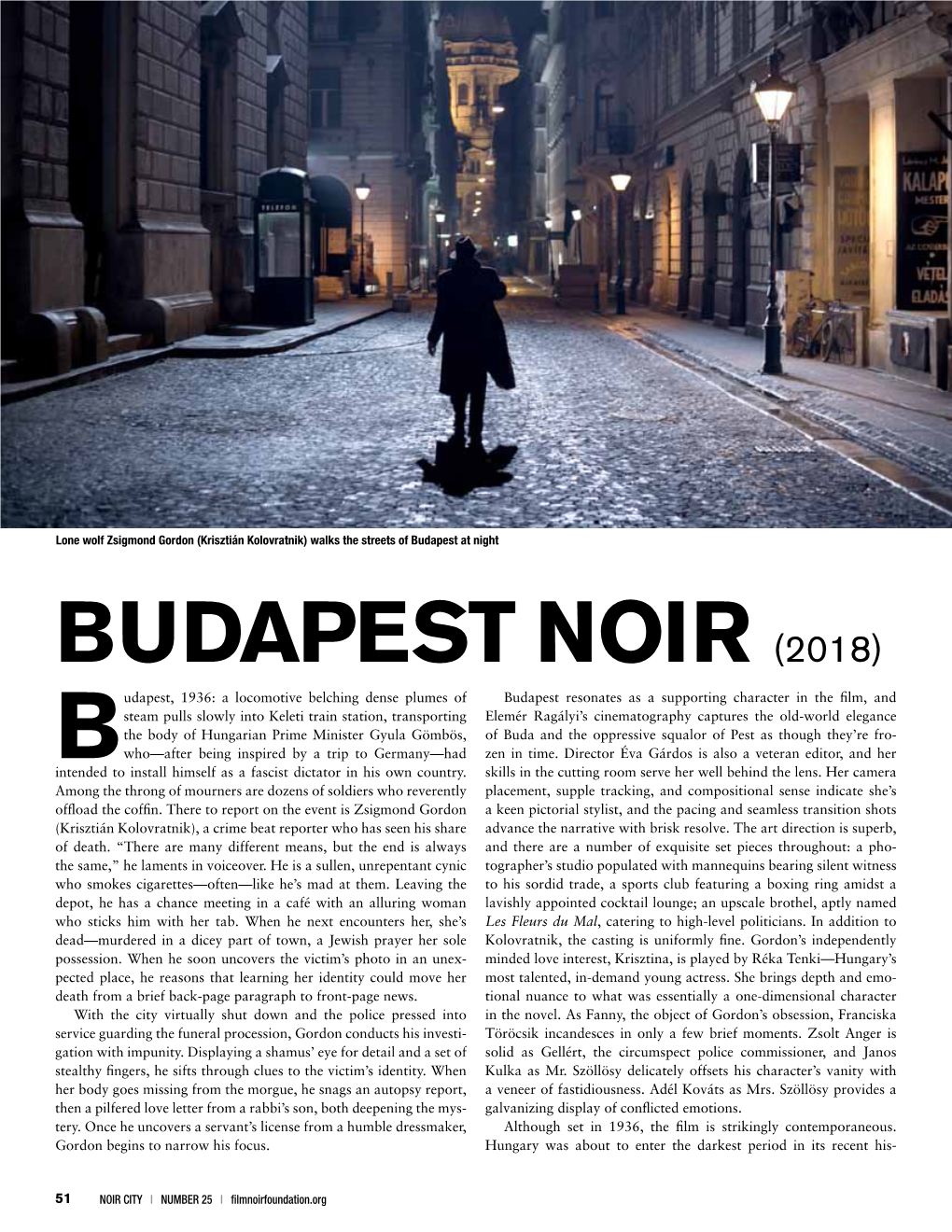 Budapest Noir