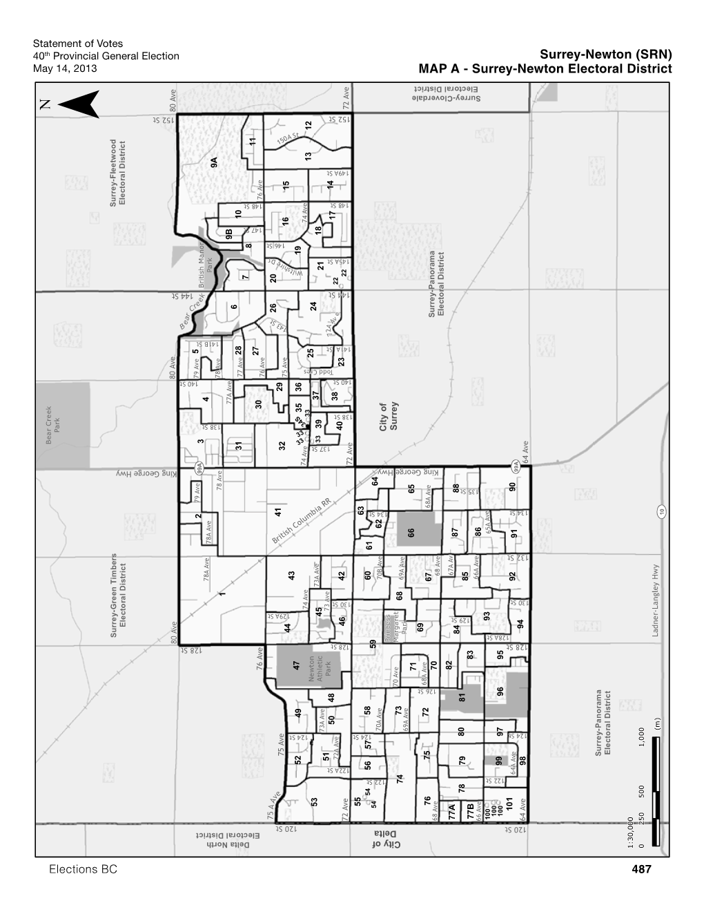 Surrey-Newton (SRN) MAP A