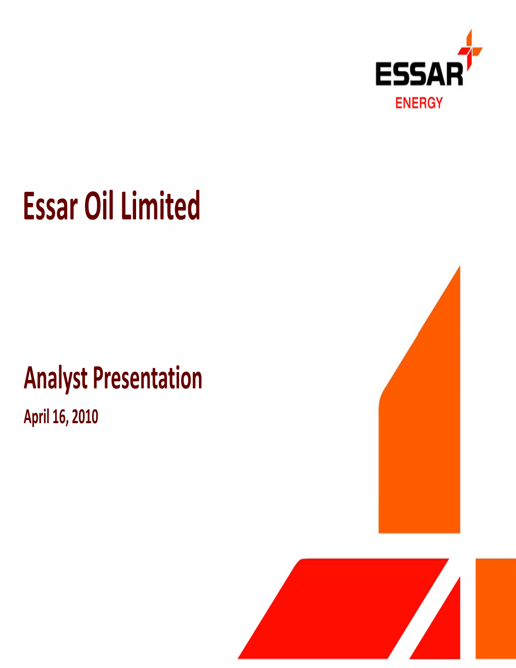 Essar Oil Limited