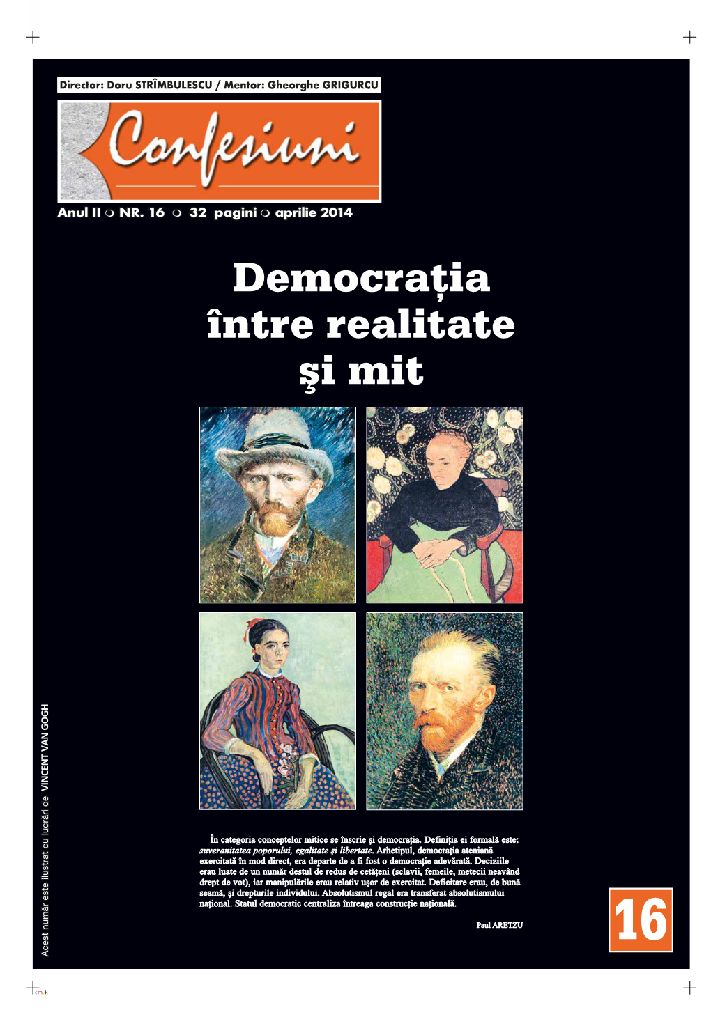 Democraţia Între Realitate Şi Mit VINCENT VAN GOGH