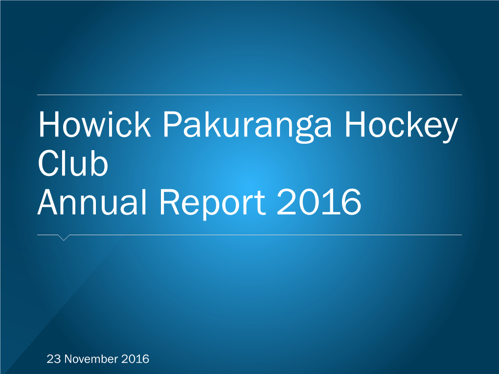HPHC Annual Report 2016